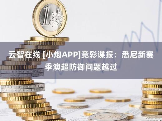 云智在线 [小炮APP]竞彩谍报：悉尼新赛季澳超防御问题越过