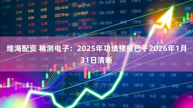 维海配资 精测电子：2025年功绩预报已于2026年1月31日清晰